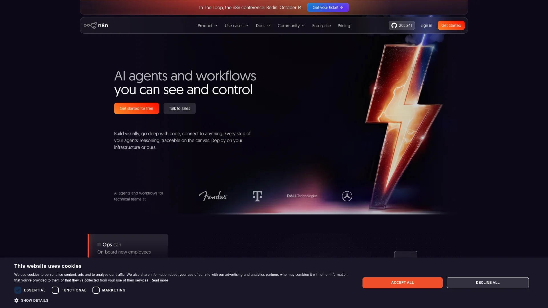 n8n workflow platform for connecting business systems and automating defined tasks